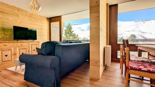 Wakacje w górach Apartament 3 pokojowy z alkową 8 osób (1115) - Résidence Jandri - Les 2 Alpes - Pokój gościnny