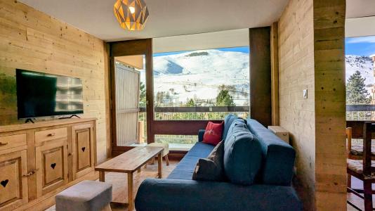 Wakacje w górach Apartament 3 pokojowy z alkową 8 osób (1115) - Résidence Jandri - Les 2 Alpes - Pokój gościnny