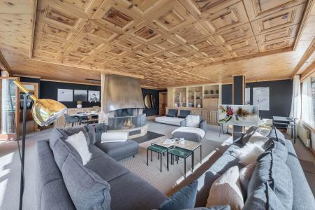 Urlaub in den Bergen 4-Zimmer-Appartment für 7 Personen (3) - Résidence Jean Blanc Sports - Courchevel - Wohnzimmer