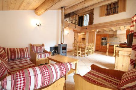 Vacances en montagne Appartement 4 pièces mezzanine 10 personnes - Résidence Jorcin Lanslebourg - Val Cenis - Séjour