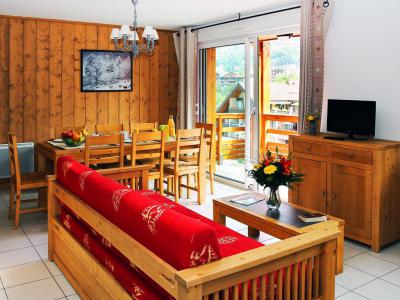 Urlaub in den Bergen Résidence l'Aigle Bleu - Serre Chevalier - Wohnzimmer