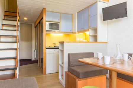 Urlaub in den Bergen Wohnung 2 Mezzanine Zimmer 5 Leute (2229) - Résidence l'Aiguille Grive 2 - Les Arcs - Wohnzimmer