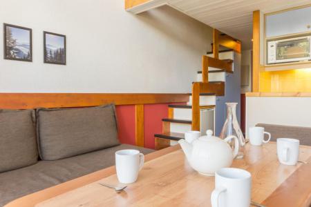 Urlaub in den Bergen Wohnung 2 Mezzanine Zimmer 5 Leute (2229) - Résidence l'Aiguille Grive 2 - Les Arcs - Wohnzimmer