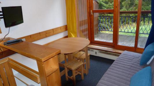 Urlaub in den Bergen 1-Zimmer-Appartment für 5 Personen (242) - Résidence l'Aiguille Grive Bât I - Les Arcs - Wohnzimmer