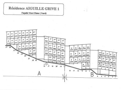 Vacances en montagne Résidence l'Aiguille Grive Bât I - Les Arcs - Plan