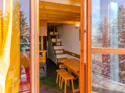 Vakantie in de bergen Appartement duplex 2 kamers bergnis 5 personen (1611) - Résidence l'Aiguille Grive Bât I - Les Arcs - Woonkamer