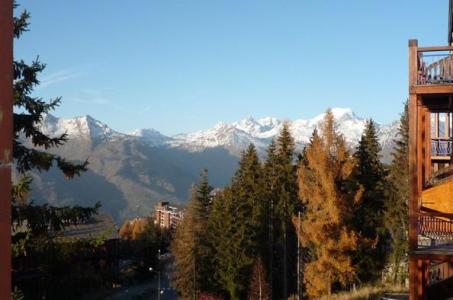 Urlaub in den Bergen 2-Zimmer-Holzhütte für 4-6 Personen (416) - Résidence l'Aiguille Grive Bât III - Les Arcs - Balkon