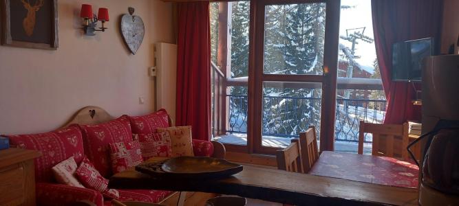 Urlaub in den Bergen 2-Zimmer-Holzhütte für 4-6 Personen (416) - Résidence l'Aiguille Grive Bât III - Les Arcs - Wohnzimmer