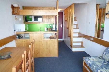 Vakantie in de bergen Appartement 2 kamers 6 personen (312) - Résidence l'Aiguille Grive Bât III - Les Arcs - Woonkamer