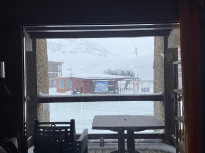 Vacaciones en montaña Apartamento cabina para 4 personas (160) - Résidence l'Aiguille Rouge - Les Arcs - Balcón