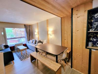 Vakantie in de bergen Appartement 3 kabine kamers 8 personen (332) - Résidence l'Aiguille Rouge - Les Arcs - Woonkamer