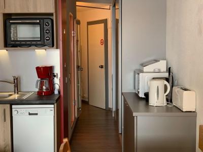 Vacanze in montagna Monolocale con alcova per 4 persone (160) - Résidence l'Aiguille Rouge - Les Arcs - Soggiorno