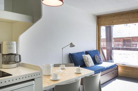 Vakantie in de bergen Studio bergnis 4 personen (120) - Résidence l'Aiguille Rouge - Les Arcs - Woonkamer