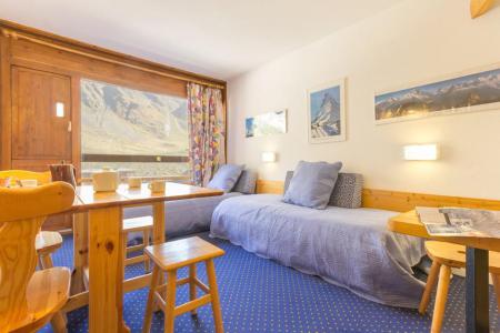 Vakantie in de bergen Studio cabine 4 personen (418) - Résidence l'Aiguille Rouge - Les Arcs - Woonkamer