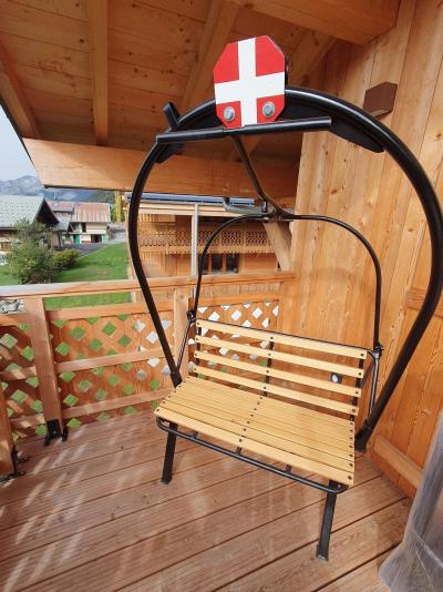 Vacances en montagne Appartement 5 pièces 10 personnes - Résidence l'Alchimie - Châtel - Terrasse