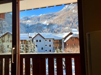 Urlaub in den Bergen 3-Zimmer-Holzhütte für 7 Personen (213) - Résidence l'Alpaga - Serre Chevalier - Balkon