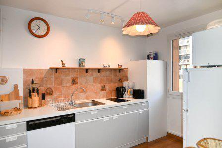 Vacaciones en montaña Apartamento 3 piezas para 8 personas - Résidence l'Alpet - Montgenèvre - Kitchenette