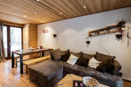 Vakantie in de bergen Appartement duplex 3 kamers 6 personen - Résidence L'ALPINA - Châtel - Woonkamer