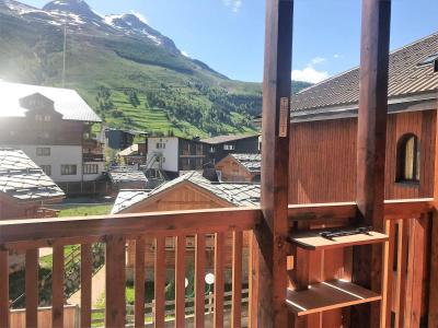Vacances en montagne Studio coin montagne 4 personnes (165) - Résidence l'Andromède - Les 2 Alpes - Terrasse