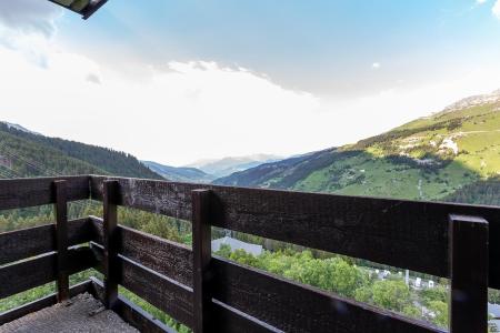 Vacances en montagne Studio 4 personnes (07) - Résidence l'Arc en Ciel - Méribel-Mottaret - Balcon