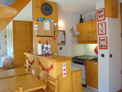 Urlaub in den Bergen Wohnung 3 Mezzanine Zimmer 8 Leute (12) - Résidence l'Arc en Ciel - Méribel-Mottaret - Kochnische