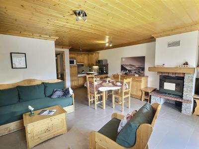 Vacances en montagne Appartement 3 pièces 6 personnes - Résidence l'Aubépine - Méribel - Séjour
