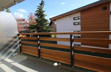 Vakantie in de bergen Studio bergnis 4 personen (B2) - Résidence l'Auris - Alpe d'Huez - Balkon