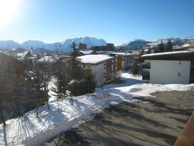 Urlaub in den Bergen 2-Zimmer-Berghütte für 6 Personen (G2) - Résidence l'Azur - Alpe d'Huez - Balkon