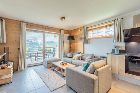 Urlaub in den Bergen 4-Zimmer-Appartment für 8 Personen (B21) - Résidence L'Ecrin - Les Arcs - Wohnzimmer