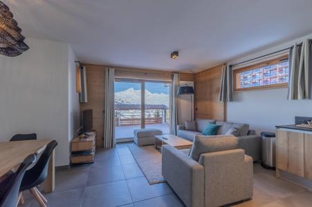 Urlaub in den Bergen 4-Zimmer-Appartment für 8 Personen (B21) - Résidence L'Ecrin - Les Arcs - Wohnzimmer