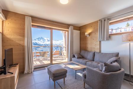 Vakantie in de bergen Appartement 4 kamers 8 personen (B41) - Résidence L'Ecrin - Les Arcs - Woonkamer