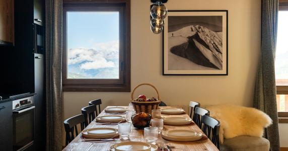 Urlaub in den Bergen Résidence L'Ecrin d'Argent - Valmorel - Wohnzimmer