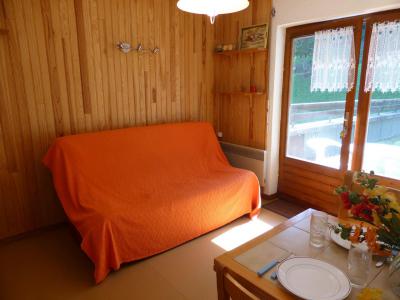 Vakantie in de bergen Appartement 3 kamers 6 personen (291) - Résidence l'Ecrin des Glaciers - Daim - Combloux - Woonkamer
