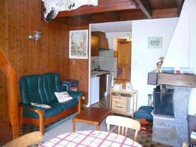 Vakantie in de bergen Appartement 2 kamers mezzanine 6 personen (754) - Résidence l'Ecrin des Glaciers - Isard - Combloux - Woonkamer