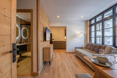 Urlaub in den Bergen 2-Zimmer-Appartment für 3 Personen (A1) - Résidence l'Edelweiss - Morzine - Wohnzimmer