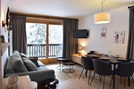 Urlaub in den Bergen 3-Zimmer-Appartment für 6 Personen (08) - Résidence l'Edelweiss - Méribel - Wohnzimmer