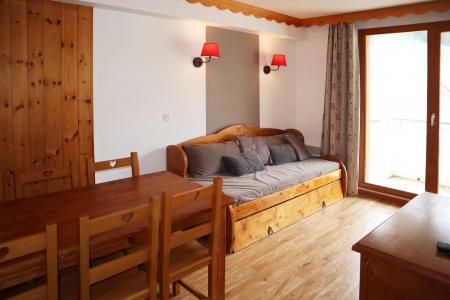 Vakantie in de bergen Appartement 2 kabine kamers 6 personen (503) - Résidence l'Edelweiss - Monts du Bois d'Or - Les Orres - Woonkamer
