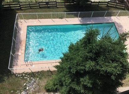 Vacanze in montagna Studio per 3 persone (010) - Résidence l'Edelweiss - Méribel - Piscina