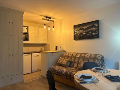 Urlaub in den Bergen Studio Schlafnische 3 Personen (010) - Résidence l'Edelweiss - Méribel - Wohnzimmer