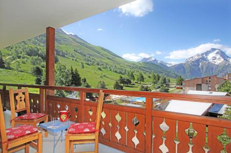 Vacances en montagne Appartement 3 pièces 6 personnes (341) - Résidence l'Eperon - Les 2 Alpes - Extérieur été