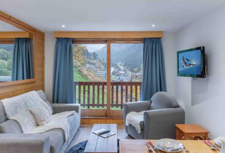 Urlaub in den Bergen 2-Zimmer-Berghütte für 4 Personen (27) - Résidence l'Ermitage - Méribel - Wohnzimmer