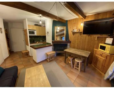 Vakantie in de bergen Appartement 2 kamers bergnis 5 personen (961) - Résidence l'Eterlou - Vars - Woonkamer