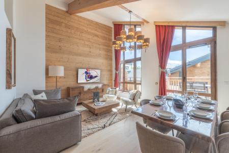 Vakantie in de bergen Appartement triplex 4 kamers 6 personen (E32) - Résidence l'Expression - Alpe d'Huez - Woonkamer