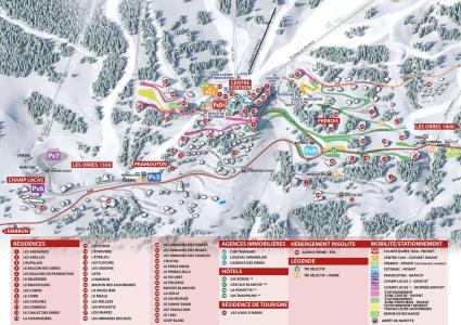 Holiday in mountain resort 2 room apartment sleeping corner 6 people (839) - Résidence l'Horizon - Les Orres