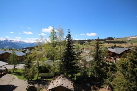 Vacaciones en montaña Estudio mezzanine para 5 personas (12) - Résidence l'Isba - Les Saisies - Balcón