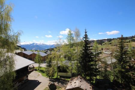 Vacaciones en montaña Estudio mezzanine para 5 personas (12) - Résidence l'Isba - Les Saisies - Balcón