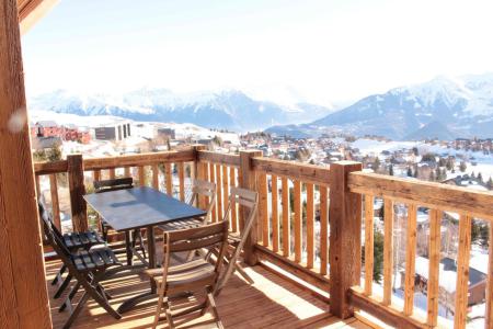 Urlaub in den Bergen 4-Zimmer-Appartment für 9 Personen (201E) - Résidence l'Odyssée - La Toussuire - Balkon