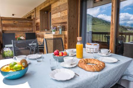 Vacanze in montagna Appartamento 3 stanze per 6 persone (RC02D) - Résidence l'Odyssée - La Toussuire - Balcone