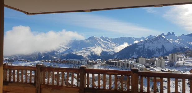 Vakantie in de bergen Appartement 3 kamers bergnis 6 personen (RJ02E) - Résidence l'Odyssée - La Toussuire - Balkon