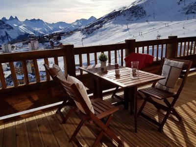 Vacances en montagne Appartement 3 pièces coin montagne 6 personnes (102D) - Résidence l'Odyssée - La Toussuire - Terrasse